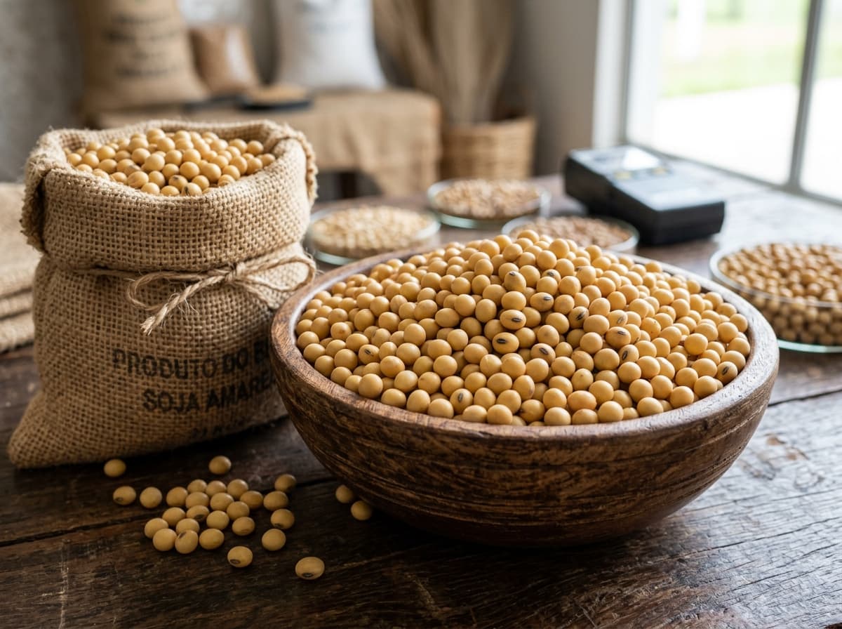 Brazilian Yellow Soybeans (GMO & Non-GMO)